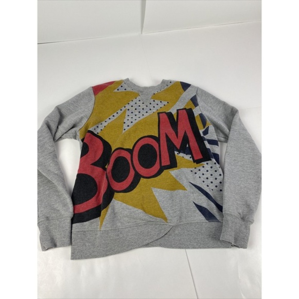 3.1 Phillip Lim for Target Women's Boom Graphic‎ Sweatshirt Pullover XS Gray